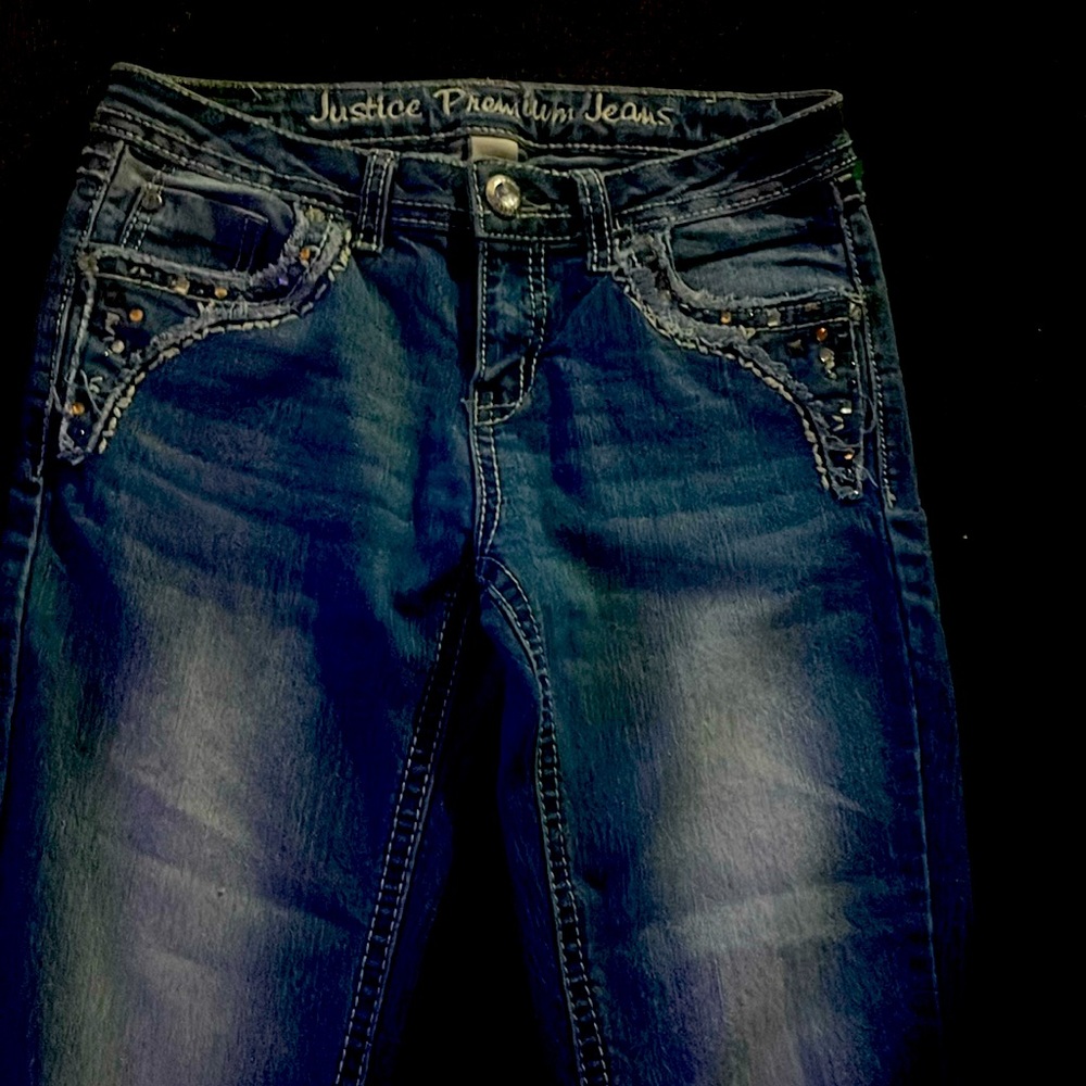 Bootcut jeans super cute lost of bling